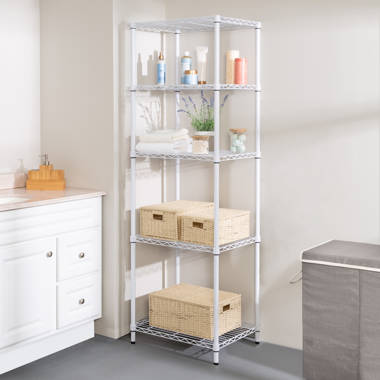 Shelving unit deals with baskets